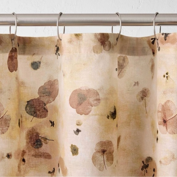 NIP Casaluna Linen Shower Curtain - Picture 2 of 3